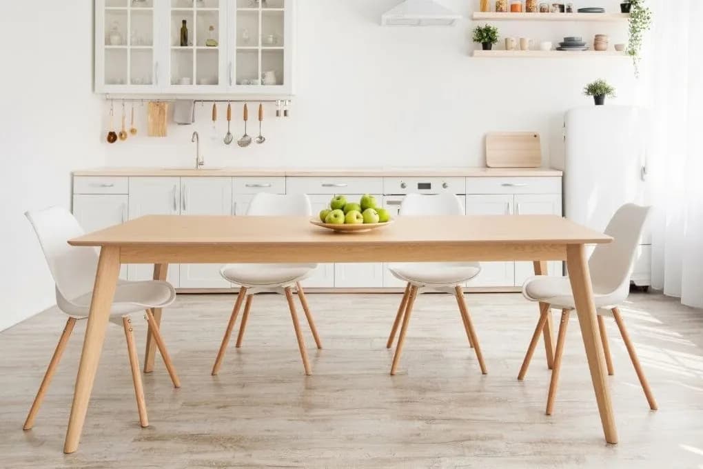 Jaki stół do białej kuchni – idealne style i materiały dla Twojego wnętrza