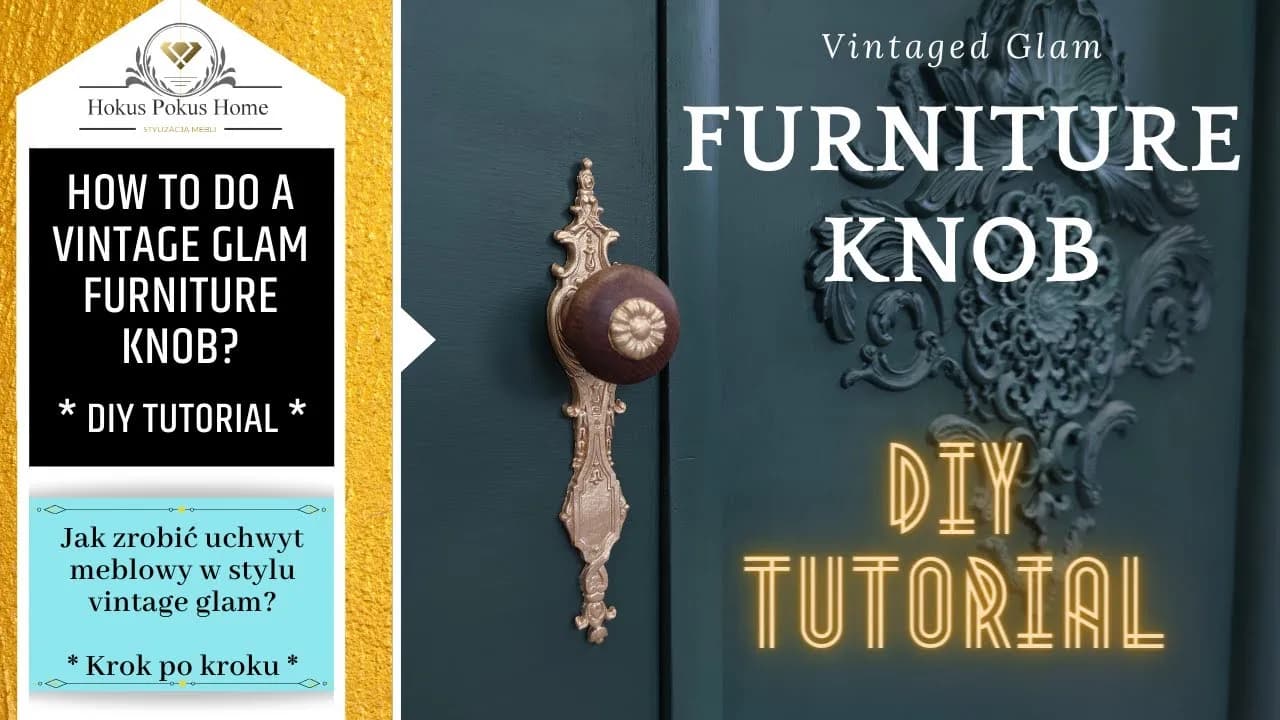 Jak samemu zrobić uchwyty do mebli - proste sposoby na oryginalność