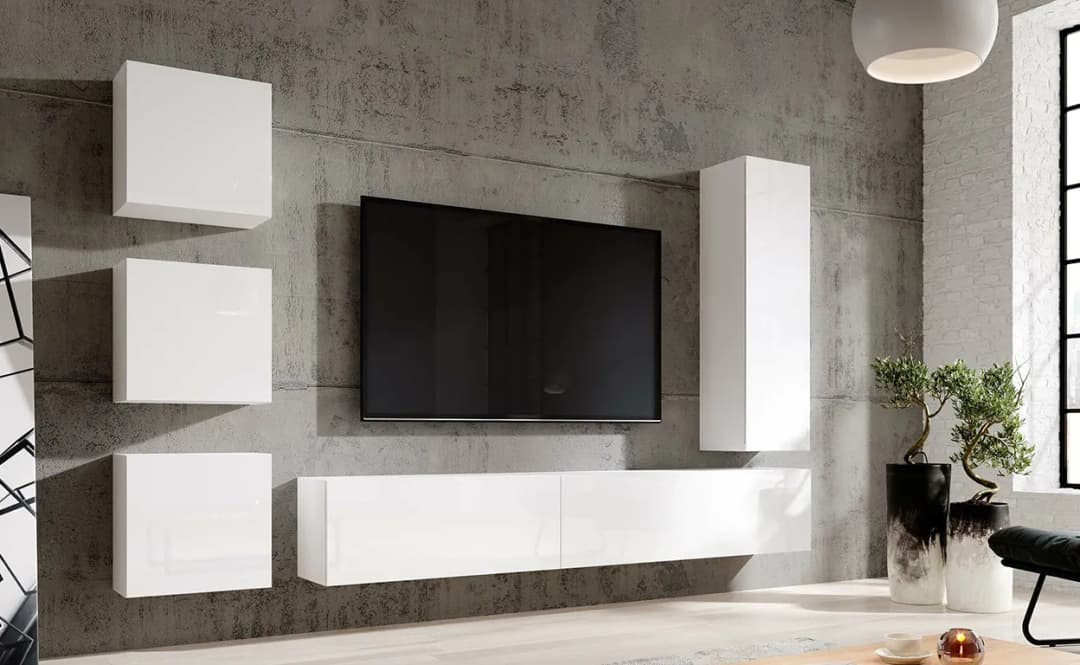 Wisząca szafka RTV na jakiej wysokości? Oto co musisz wiedzieć